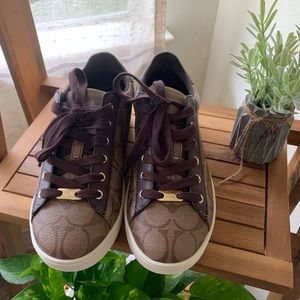 New Brown COACH SNEAKERS